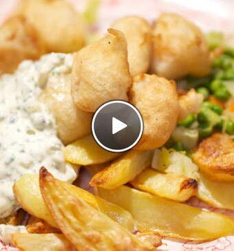 Kibbeling met Hollands groentepannetje