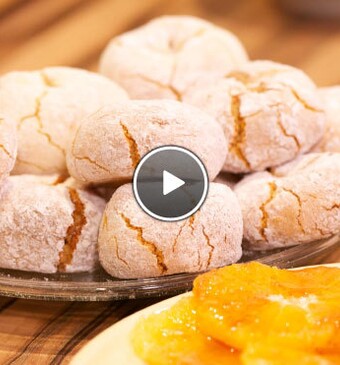 Marokkaanse sinaasappelsalade met kaneel en oranjebloesem en Marokkaanse melouzakoekjes