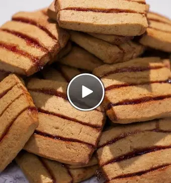 Peanutbutter & jellykoekjes