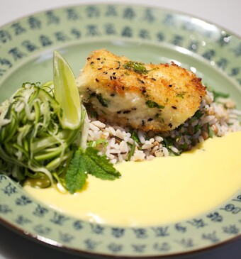 Zeeduivel met limoenbotersaus