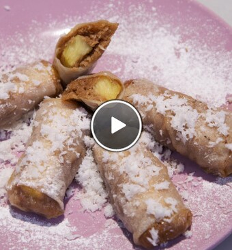 Kokosloempia’s van de Antillen