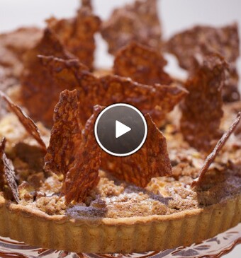 Winterse pompoen-kaneeltaart