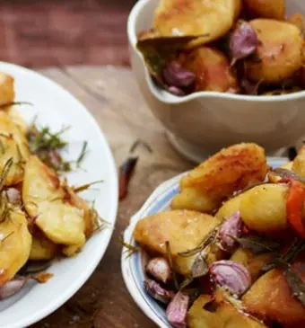 Perfect geroosterde aardappels