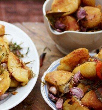 Perfect geroosterde aardappels