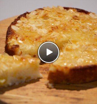 Makkelijke kokos-ananascake