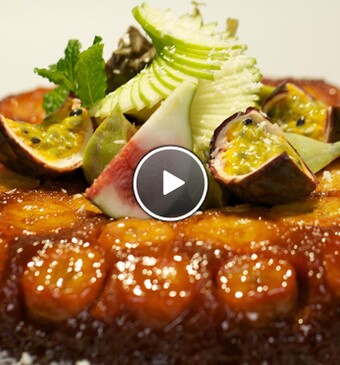 Bananentoffee upside downcake