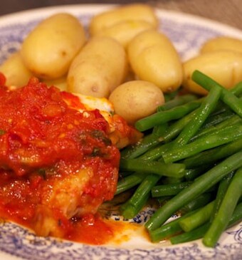 Kippendijen alla pizzaiola