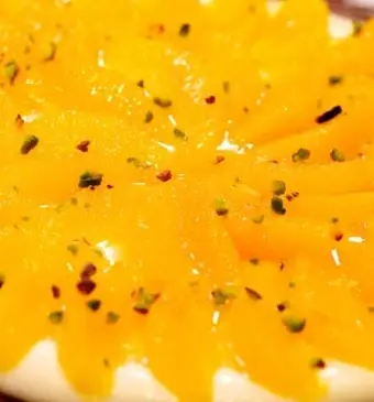 Sinaasappel-yoghurttaart