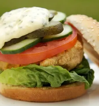 Broodje visburger