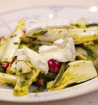 Franse Camembertsalade