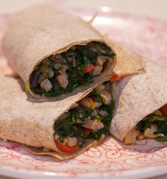 Aziatische saladewraps