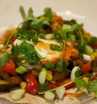 Range style eggs
