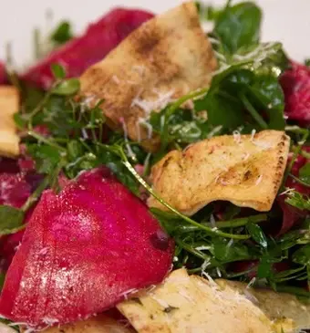 Salade met pit