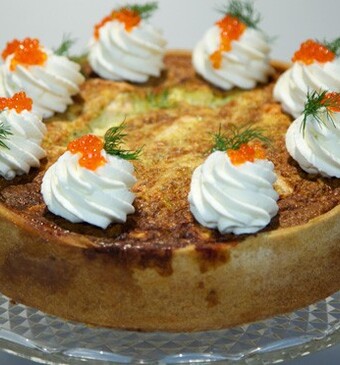 Zweedse zalmquiche
