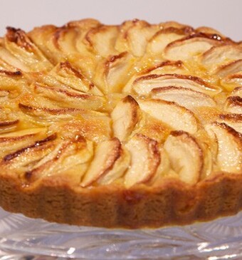 Normandische appeltaart