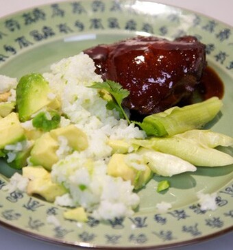 Thee-gerookte Chinese kip