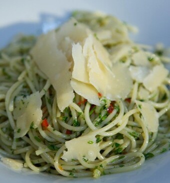 Spaghetti aglio olio