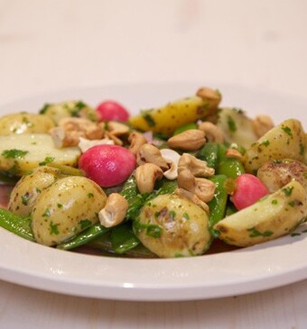 Groente in warme vinaigrette