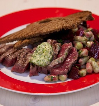 Biefstuk met salieboter