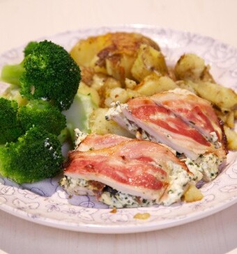 Cream & chives chicken