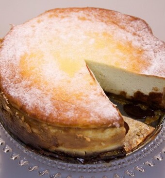 Karamel-fudge cheesecake