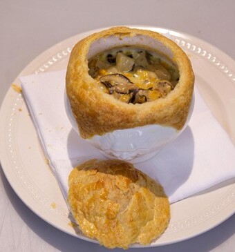 Topinamboerragout en croûte