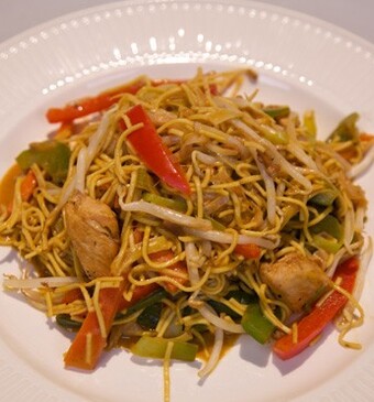 Kipfilet op Aziatische wijze