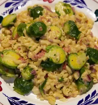 Spruiten mac & cheese