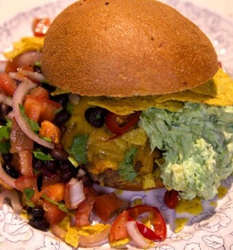 Tex-Mex burger