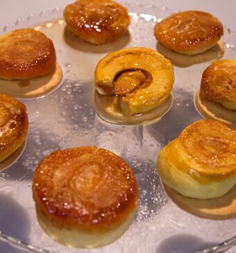 Tarte tatin gebakjes