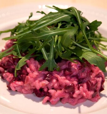 Rode bietenrisotto