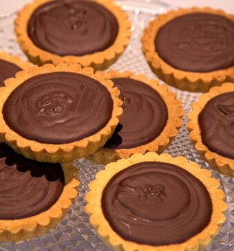 Bretonse amandel-chocoladegebakjes