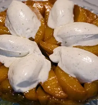 Makkelijke mango tarte tatin