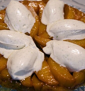 Makkelijke mango tarte tatin