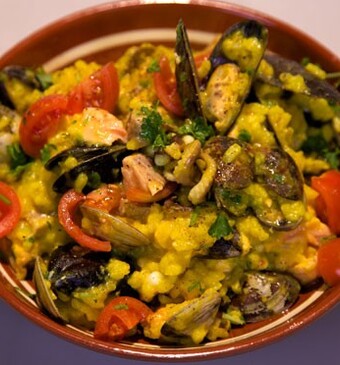 Risotto ai frutti di mare (Risotto met zeevruchten)