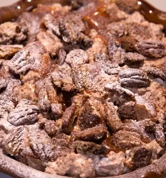 Pecan-karamelscheptaart