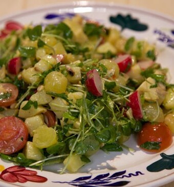 Lichte voorjaarssalade