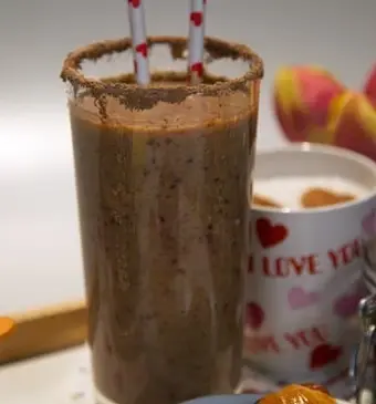 Amandelmelksmoothie