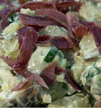 Gepofte aardappelsalade