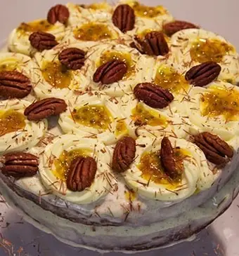 Humberto’s carrot-cheesecake