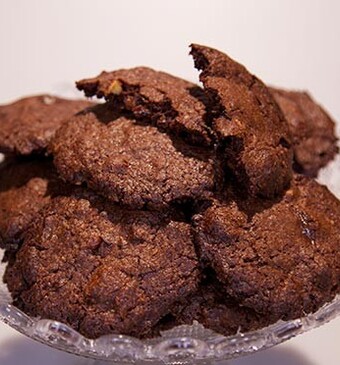 Krokante chocoladekoekjes