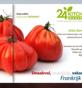 Nieuwe editie van online magazine 24Kitchen