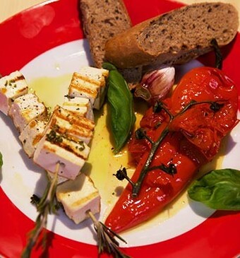 Tofuspiesjes en groentepakketjes