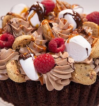 Thomas’ mega-chocoladecupcake