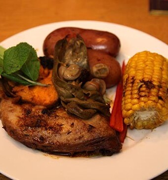 Pachamanca uit de Andes in Peru