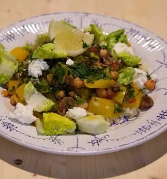 Lamsgehakt met couscous