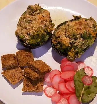 Avocado-mosselschuitjes