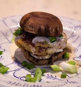 Quinoa-portobelloburgers