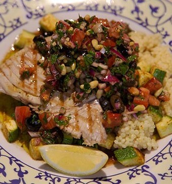 Gegrilde tonijn met antiboise