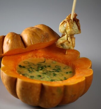 Populair in hartige gerechten: pompoen